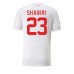 Billige Sveits Xherdan Shaqiri #23 Bortetrøye VM 2022 Kortermet